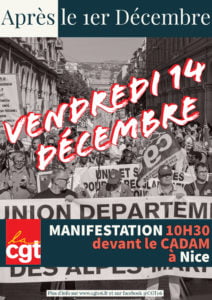 14 Décembre 2018 L’Heure est à la mobilisation @ CADAM (prefecture des AM)